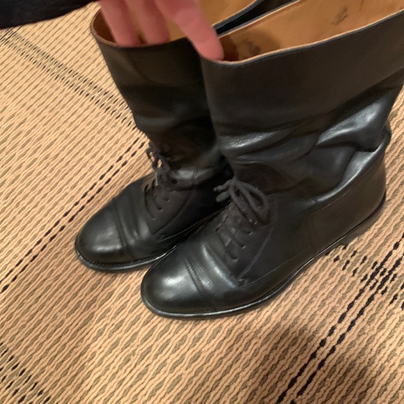 Gucci Authentic boots size 6 black leather - Picture 1 of 5